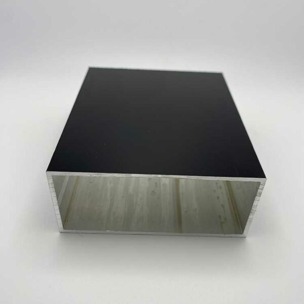 1 1/2 x 3 1/2 PostTubePanel Aluminum Extrusion-Front