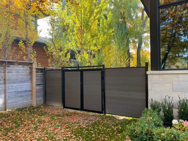 Aluminum Composite Fence in Halsey