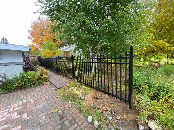 Aluminum Picket Fence Installed in Arkansas