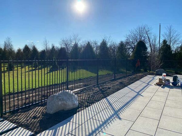 Aluminum Picket Fence Installed in Phoenix