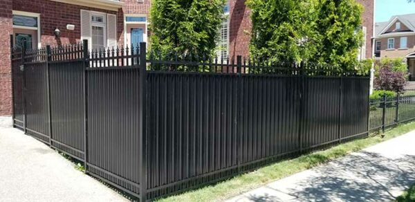 Aluminum Privacy Fence in Pottstown