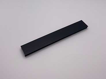 Powder Coated H-Post Chanel Cover Aluminum Extrusion
