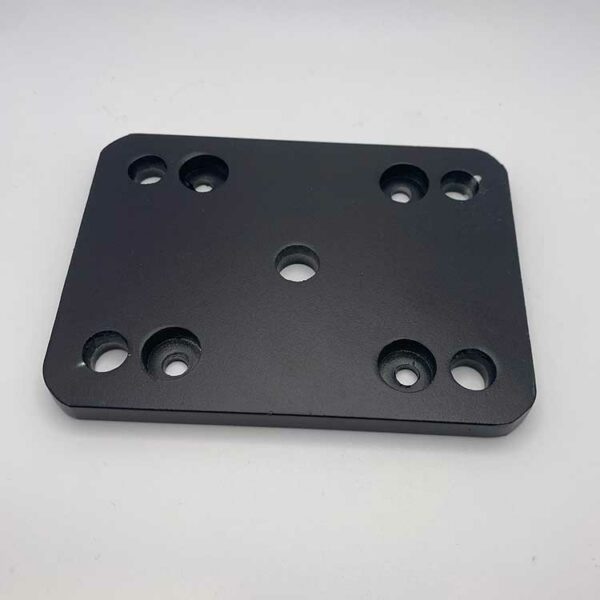 Powder Coated H Post Base Aluminum Extrusion64