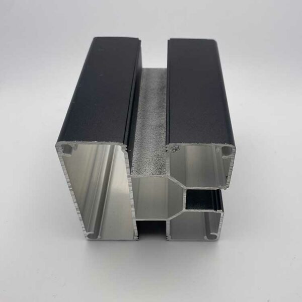 Powder Coated H-Post Aluminum Extrusion2